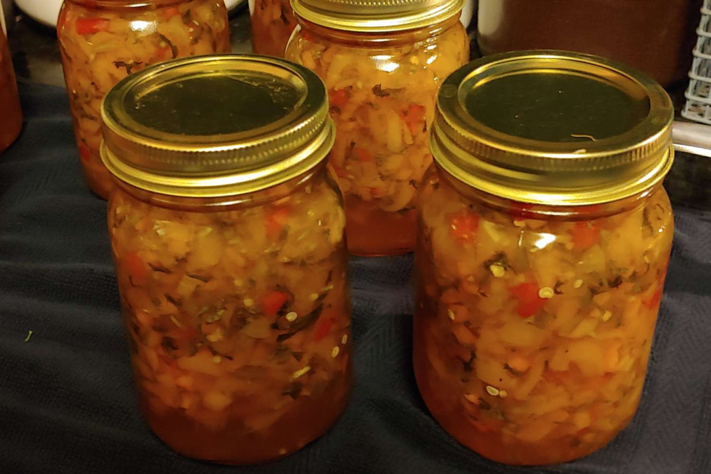 Canning Peaches